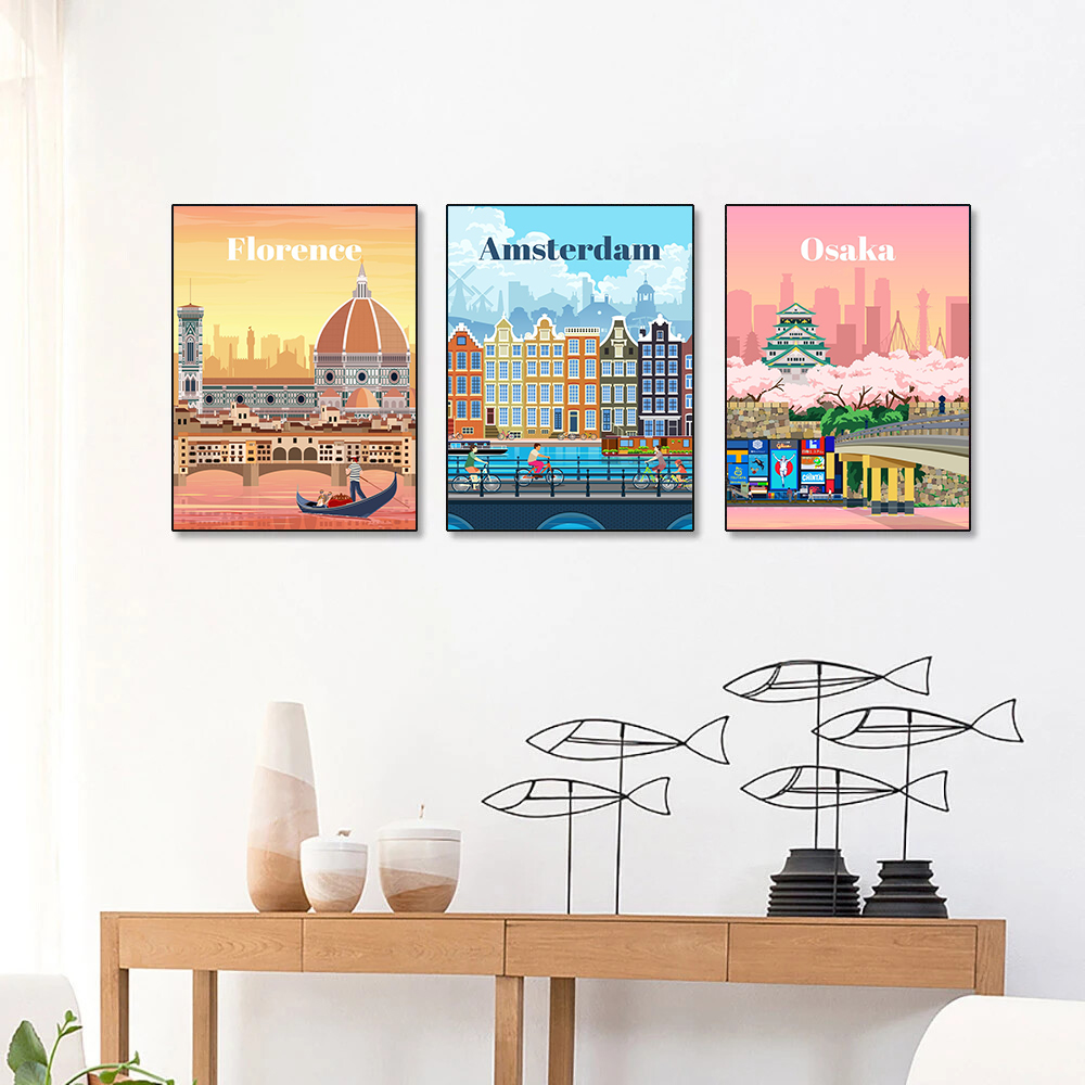 City Landscape Diamond Paintin - Travel Accessories London recension och pris