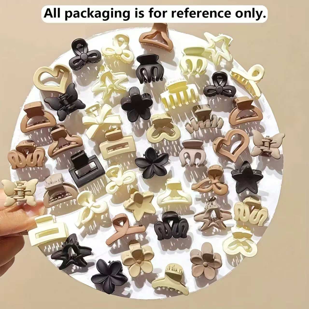 10/20/30pcs Beige Mixed Pack S - Travel Accessories Useful recension och pris