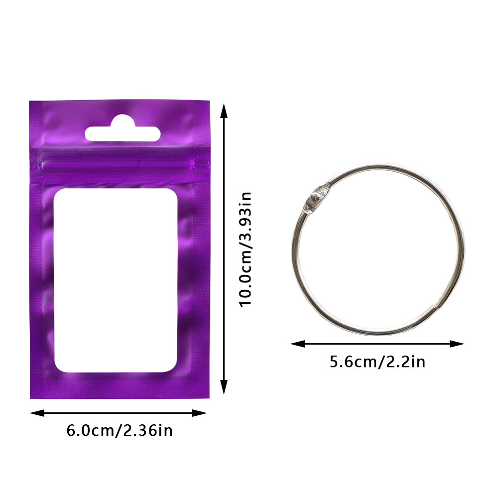 50pcs Diamond Painting Bead St - Reusable Zip Bag recension och pris