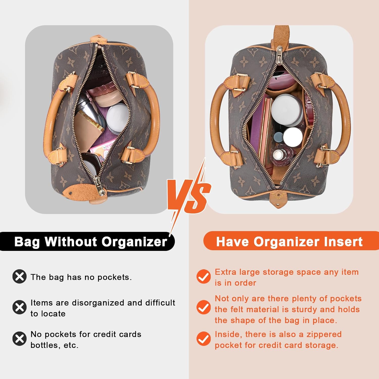 Insert Bag Organizer For LV Sp - Travel Accessories Lv recension och pris