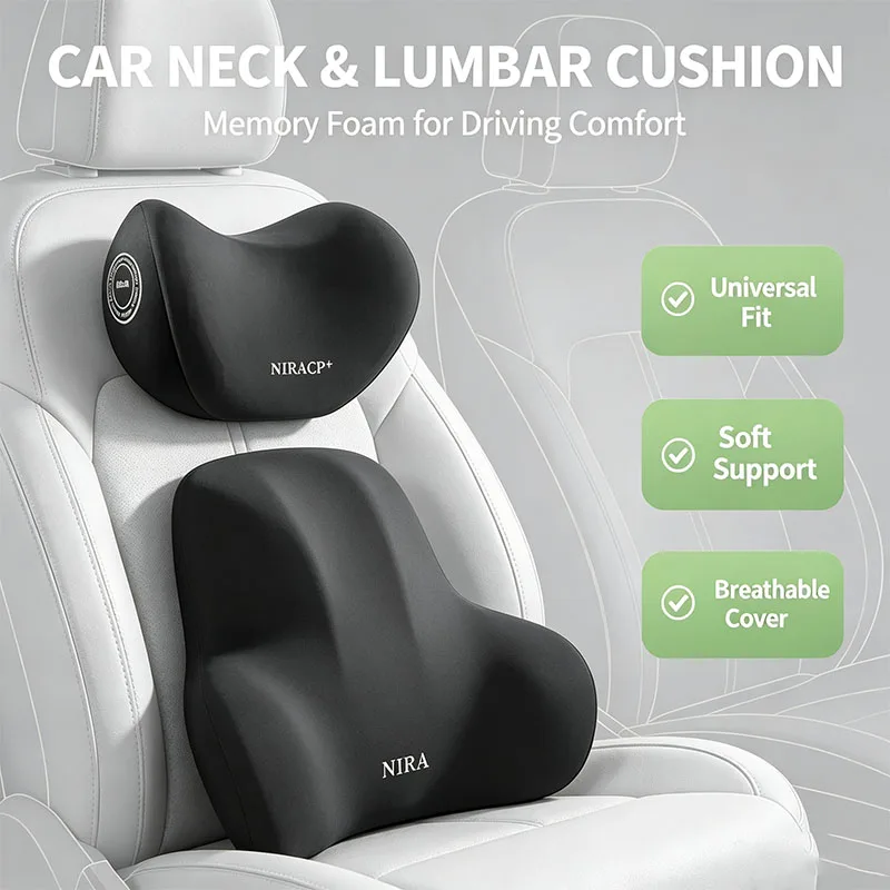 Memory Foam Car Neck Cushion N - Neck Pillow Memory Foam recension och pris