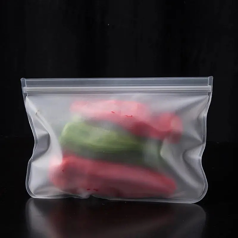 Silicone Food Storage Containe - Reusable Zip Bag recension och pris