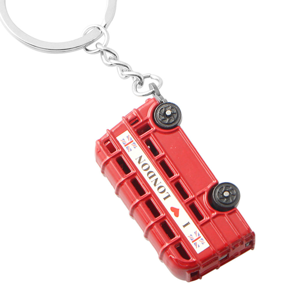 4Pcs London Themed Metal Key C - Travel Accessories London recension och pris