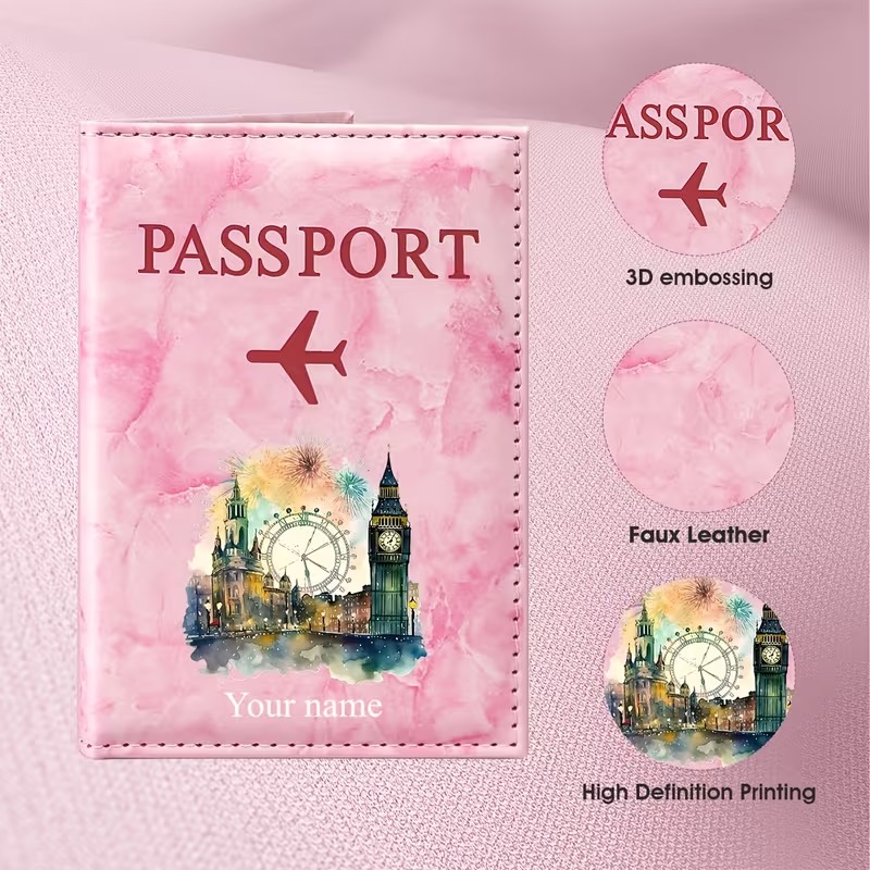 Custom Name London Landmark Wa - Travel Accessories London recension och pris