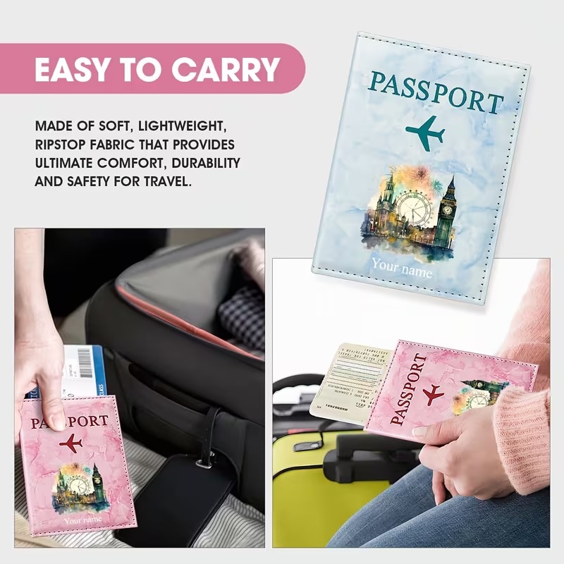 Custom Name London Landmark Wa - Travel Accessories London recension och pris