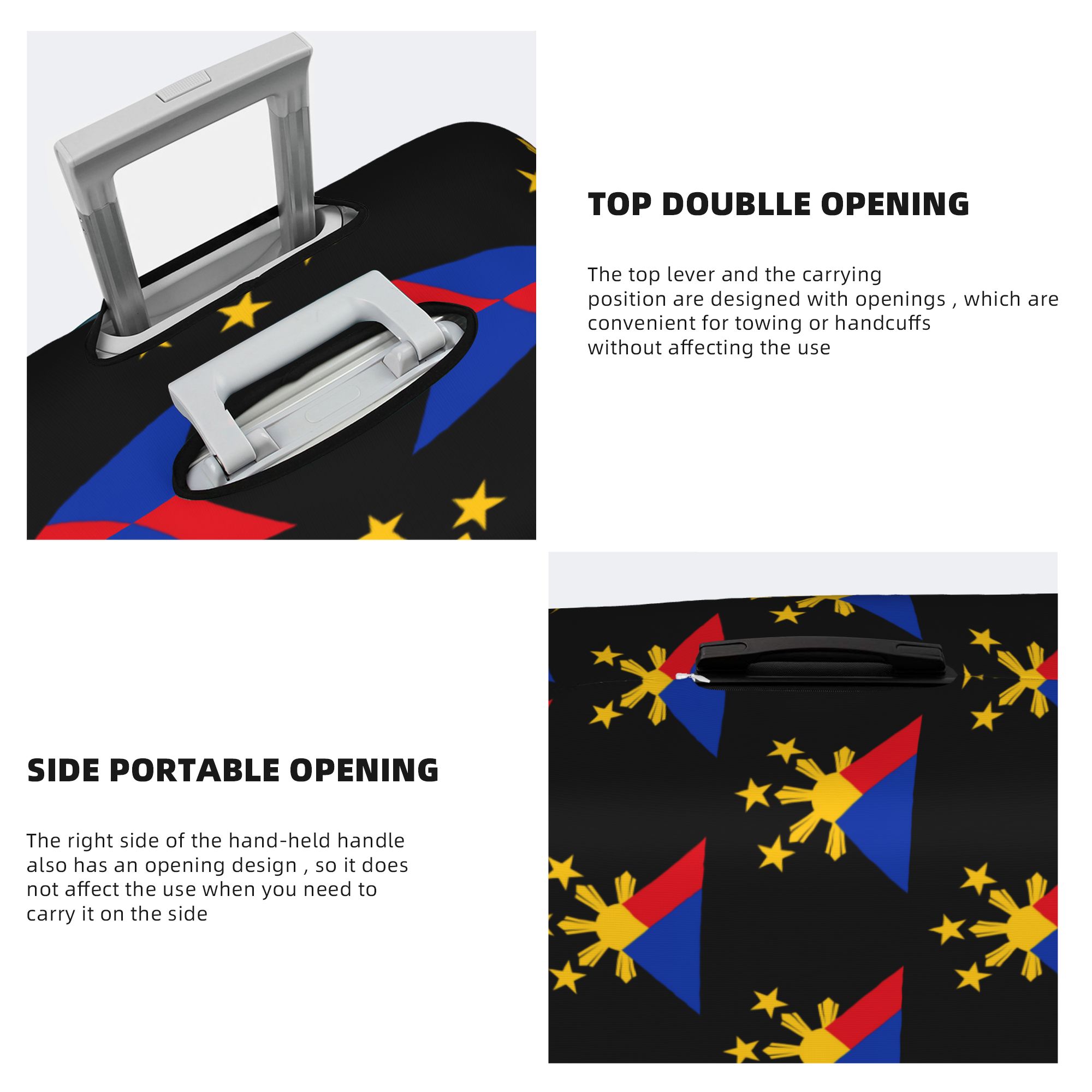 Philippine Flag Landscape Lugg - Travel Accessories Philippines recension och pris