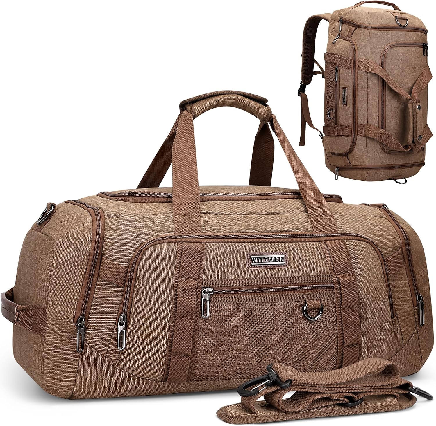 Canvas Duffle Bag for Men 3 in - Shoe Bag Travel recension och pris