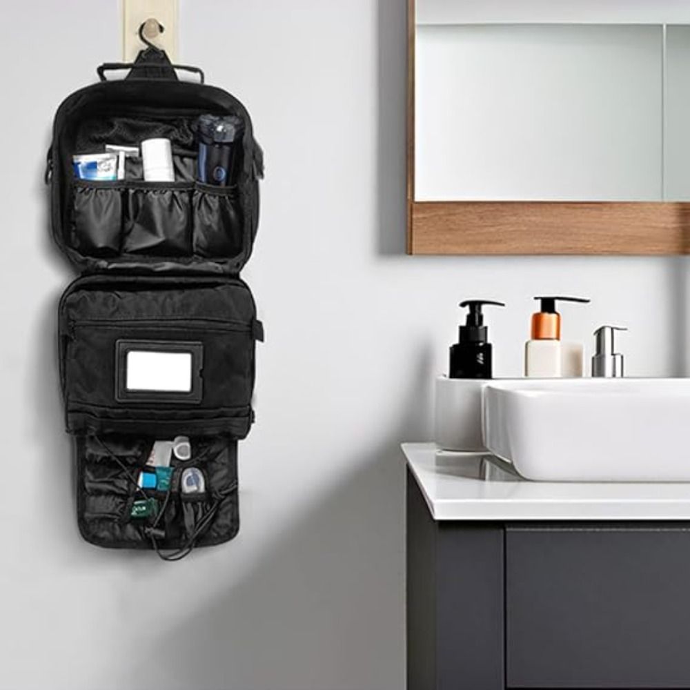 Hanging Toiletry Bag for Men M - Travel Accessories Kit For Men recension och pris