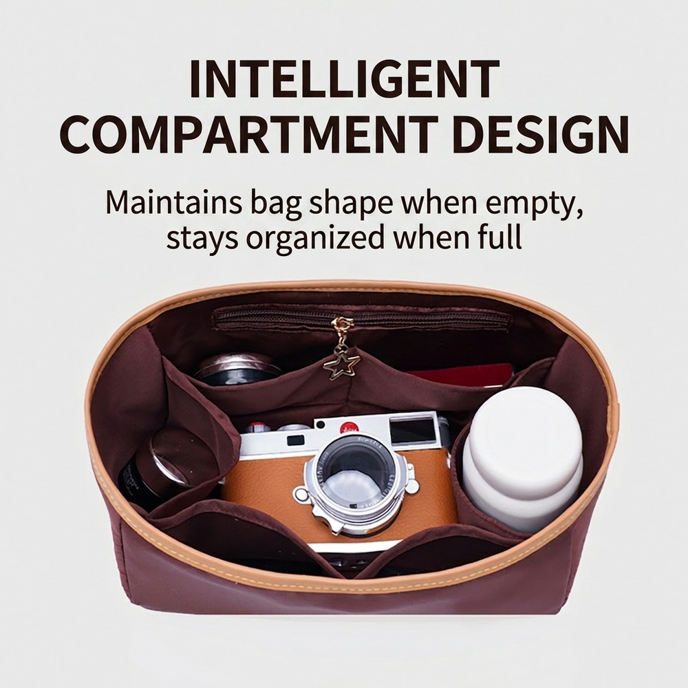 Nylon Insert Bag Organizer For - Travel Accessories Lv recension och pris