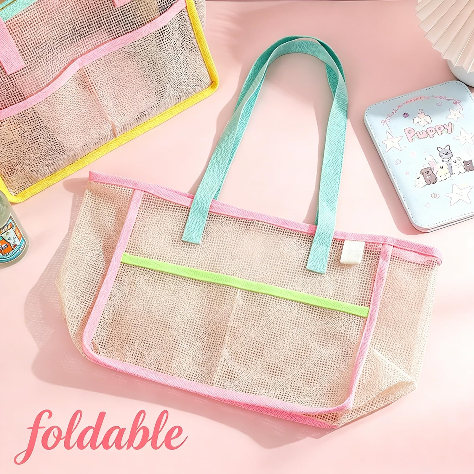 Beach Bags for Women Colorful  - Travel Accessories Us recension och pris
