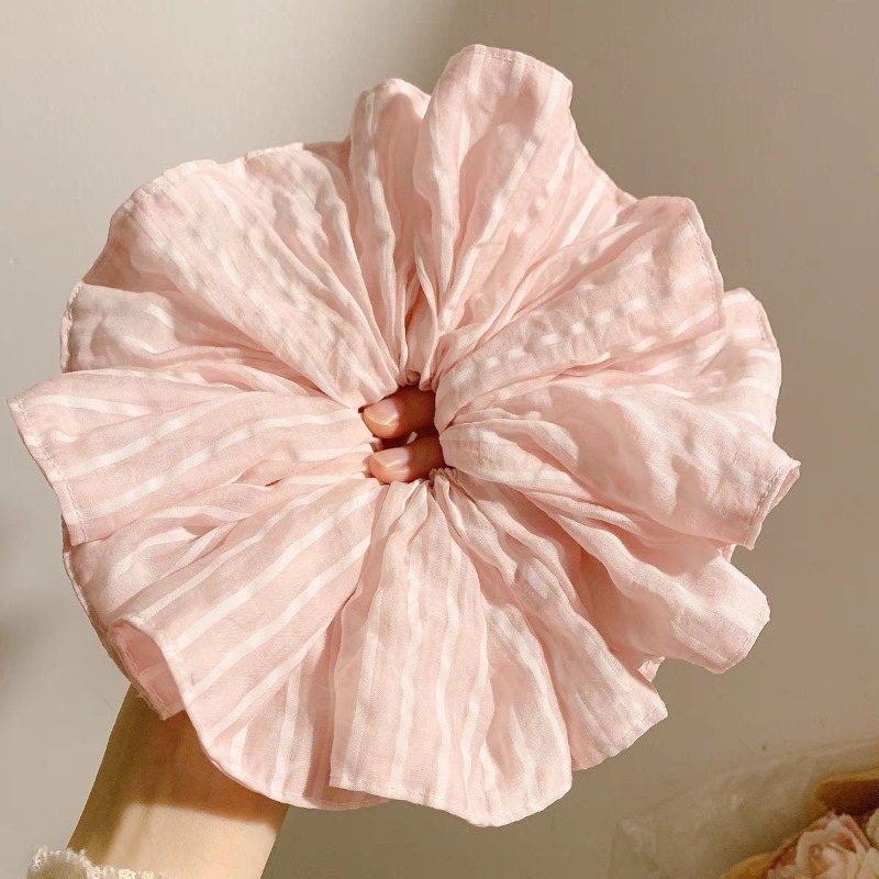 French Gentle Pink Striped Sat - Travel Accessories Pink recension och pris