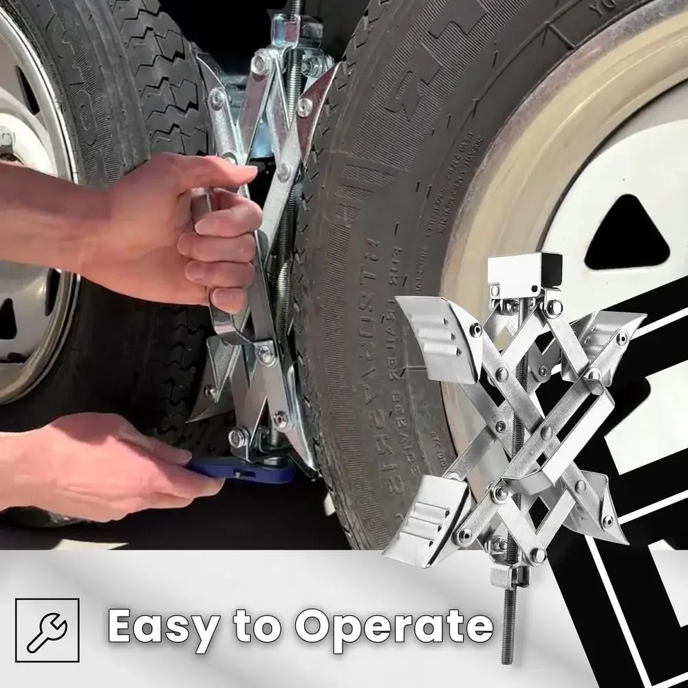 X-Shaped RV Wheel Chock Fit 3. - Travel Accessories Us recension och pris