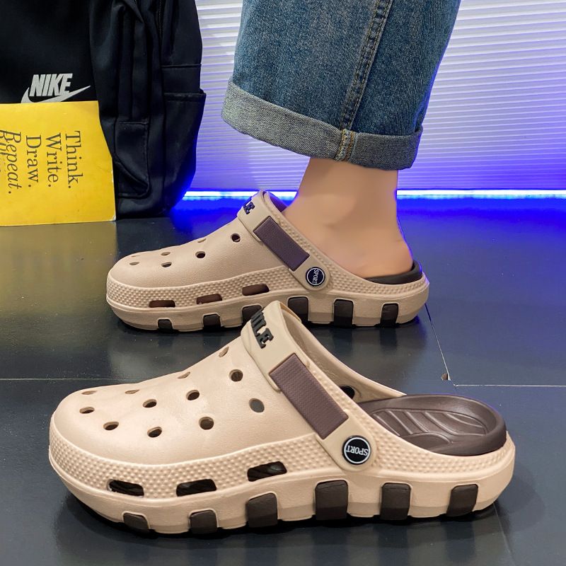 Summer new sandals men's hole  - Shoe Bag Travel recension och pris