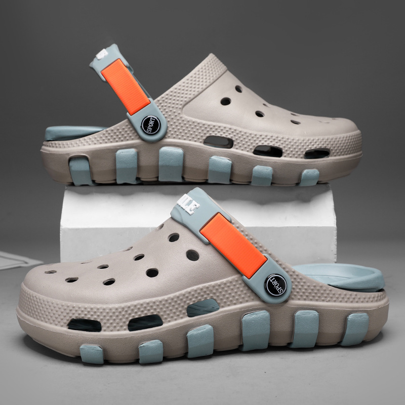 Summer new sandals men's hole  - Shoe Bag Travel recension och pris