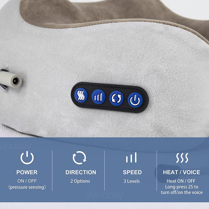 2025 Electric Neck Massager Vi - Neck Pillow Memory Foam recension och pris