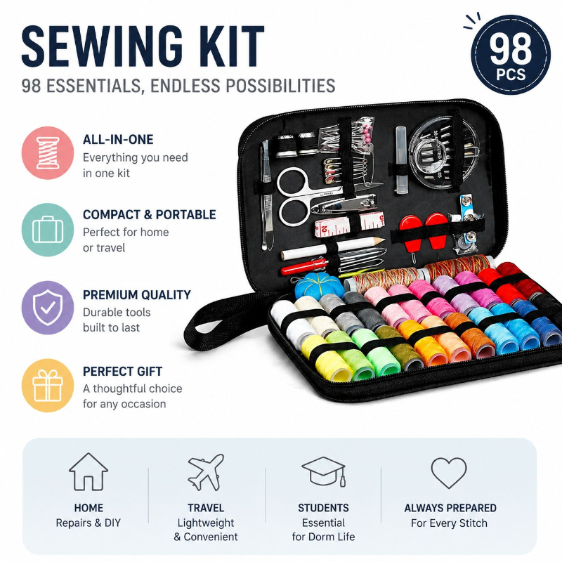68/98PCS Sewing Accessories To - Travel Accessories Useful recension och pris