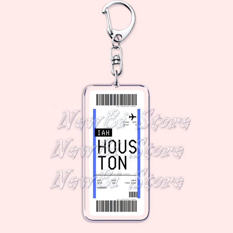 Plane Ticket Boarding Pass Key - Qantas Travel Accessories recension och pris