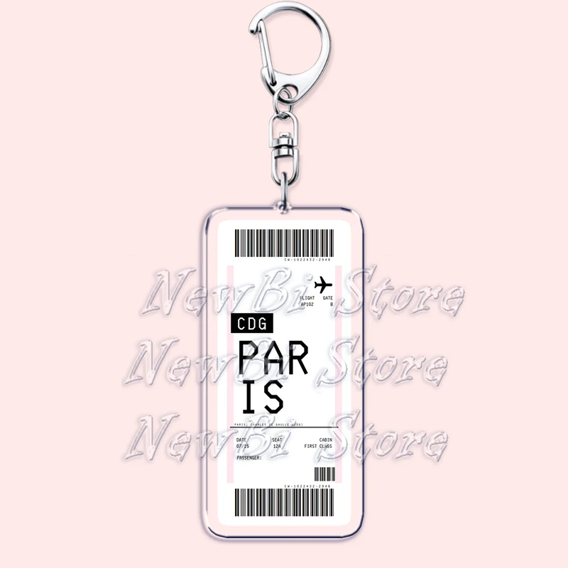 Plane Ticket Boarding Pass Key - Qantas Travel Accessories recension och pris