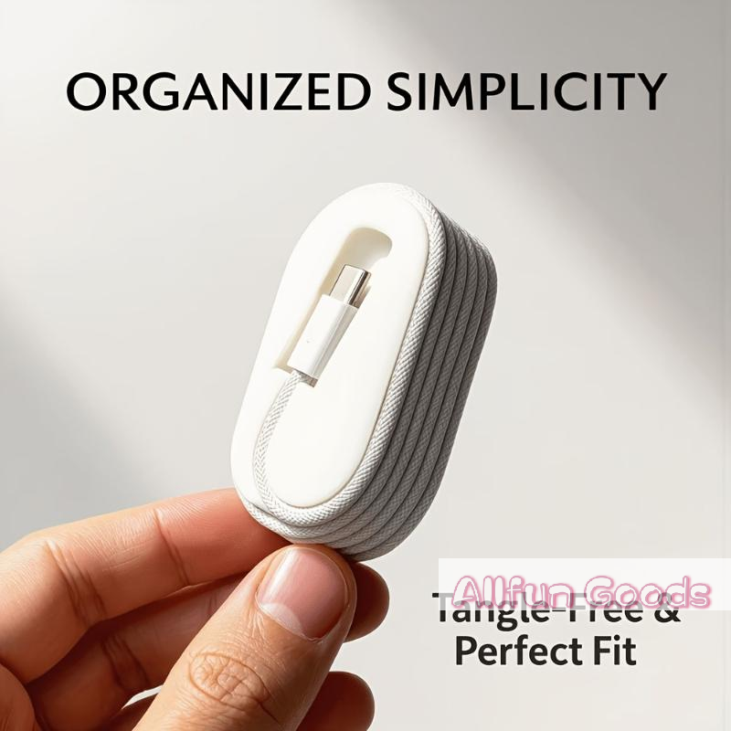 [TG835]Portable Cable Winder O - Cable Organizer Travel recension och pris