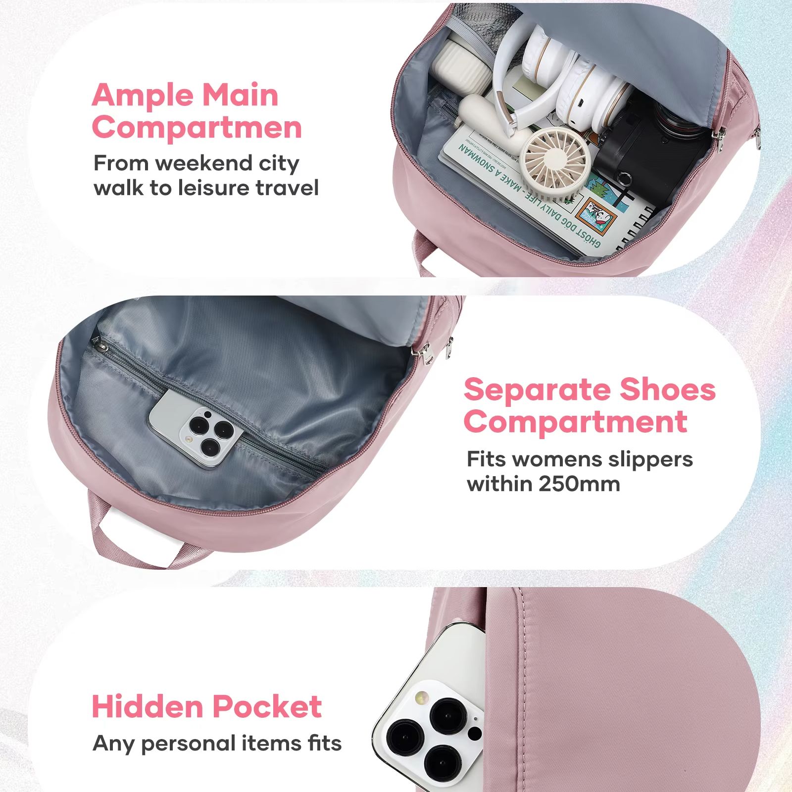 Bag For Women, Small Sports Ba - Shoe Bag Travel recension och pris