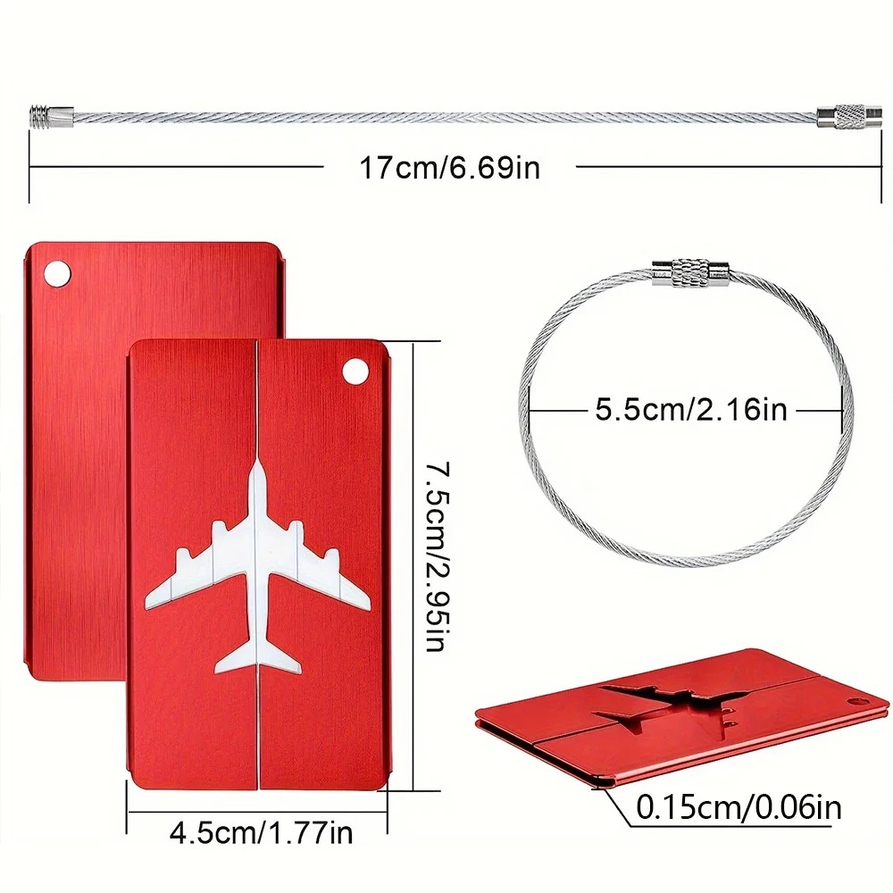 Aluminium Alloy Aircraft Lugga - Qantas Travel Accessories recension och pris