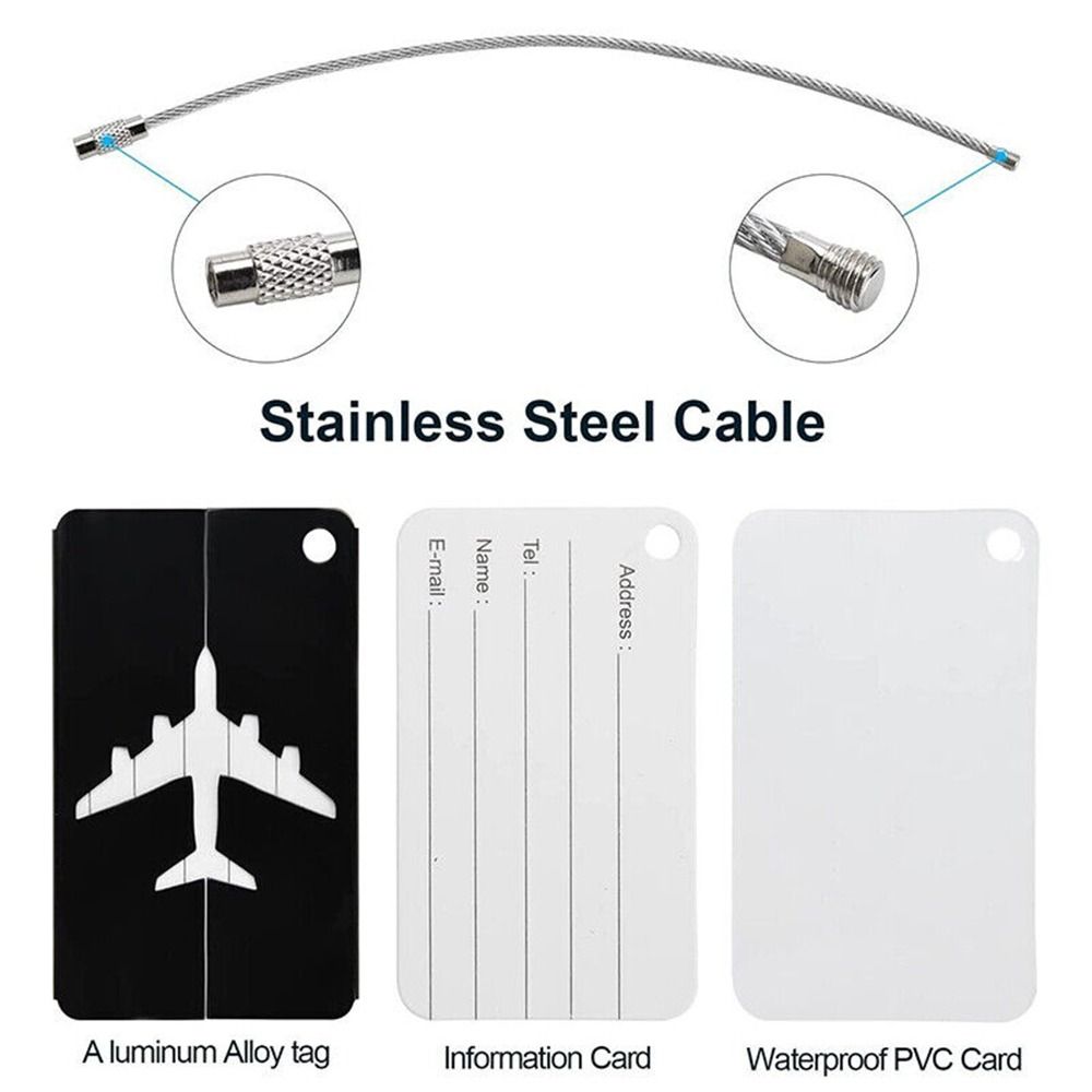 Aluminium Travel Luggage Tags  - Qantas Travel Accessories recension och pris