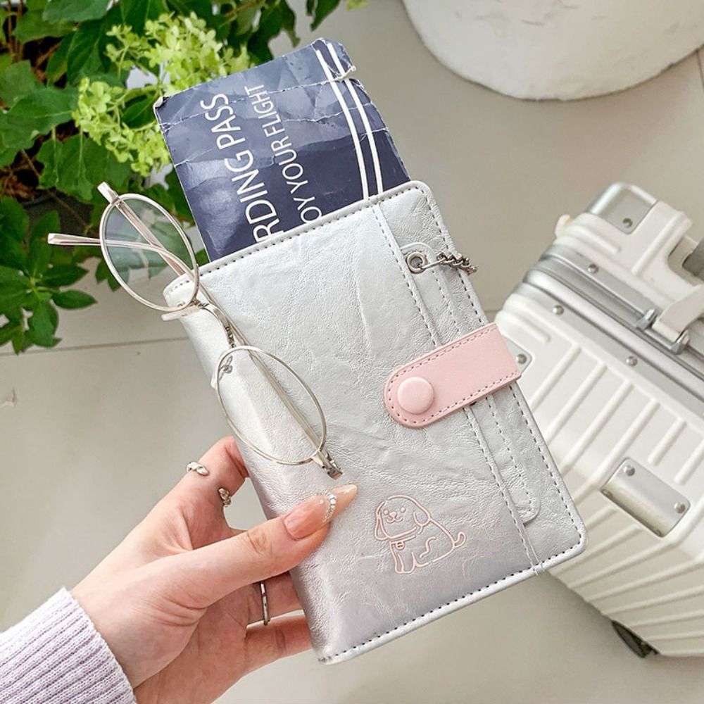 Card Holder PU Passport Bag Cu - Travel Accessories Wallet recension och pris