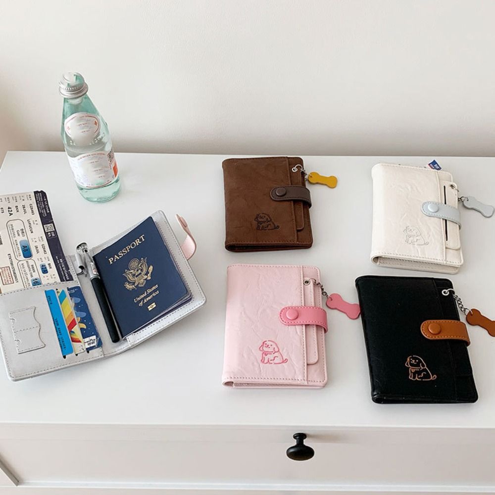 Card Holder PU Passport Bag Cu - Travel Accessories Wallet recension och pris