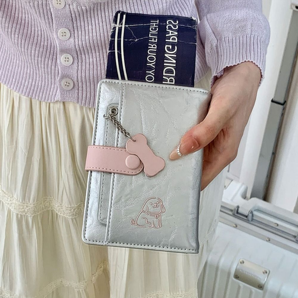 Card Holder PU Passport Bag Cu - Travel Accessories Wallet recension och pris