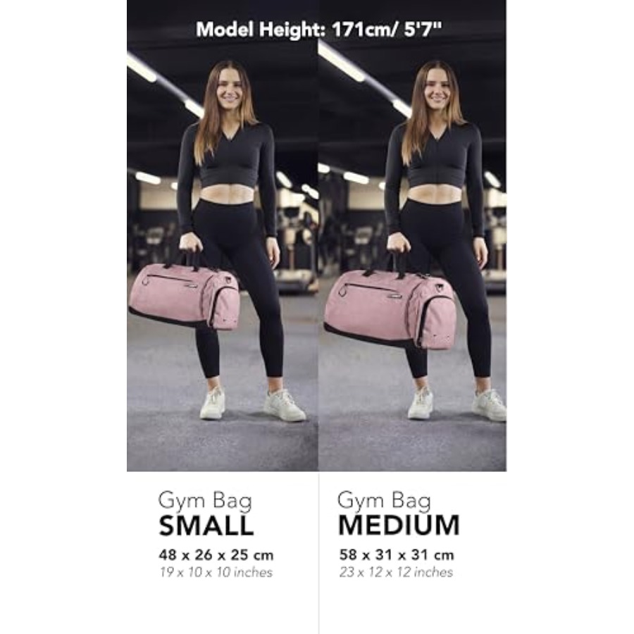 ® Gym Bag for Men and Women wi - Shoe Bag Travel recension och pris