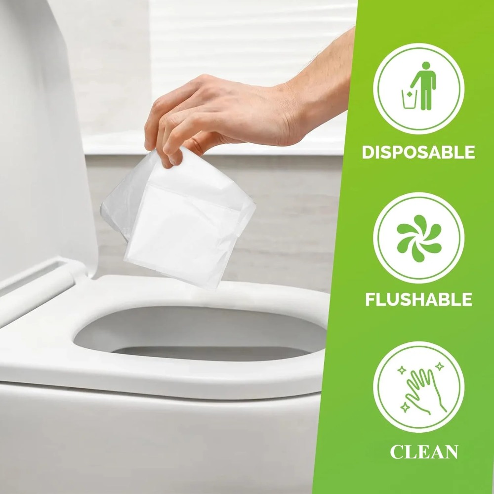 20/50Pcs Disposable Flushable  - Travel Accessories Useful recension och pris