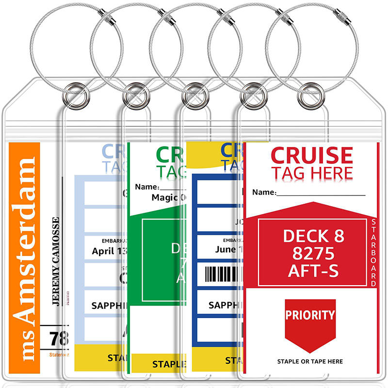 5pcs/Set Cruise Luggage Tags W - Qantas Travel Accessories recension och pris