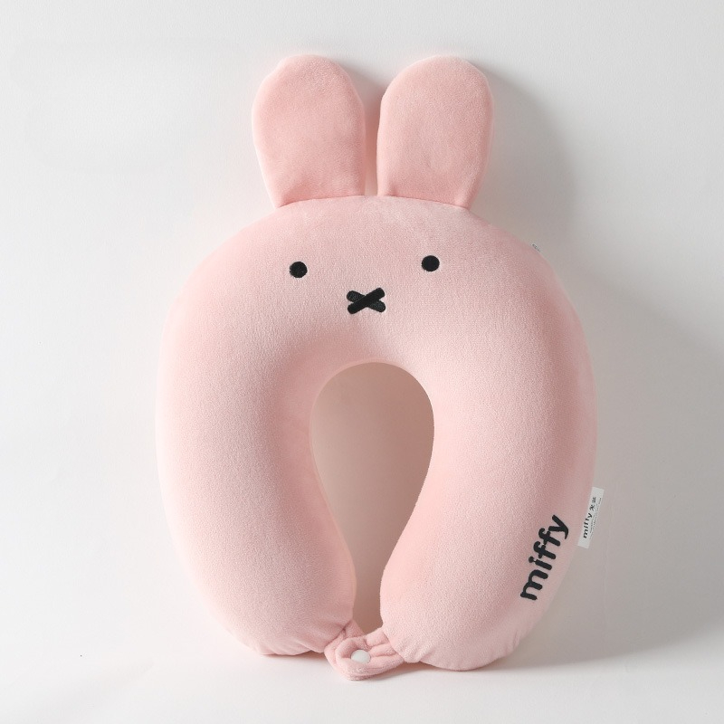 Cute Hot Anime Miffy Rabbit Ea - Neck Pillow Memory Foam recension och pris