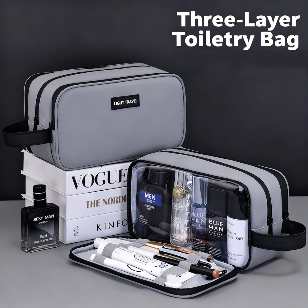 1PCS Toiletry Bag for Men, Tra - Travel Accessories Kit For Men recension och pris