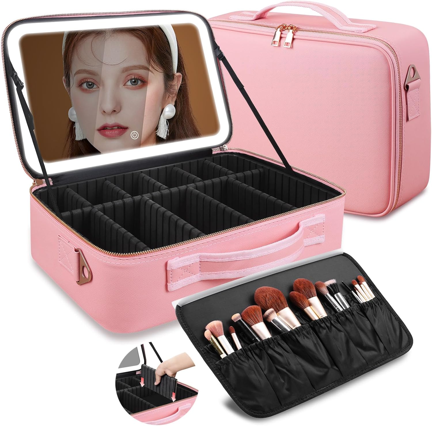 Large Capacity Makeup Bag 15'' - Travel Packing Accessories recension och pris