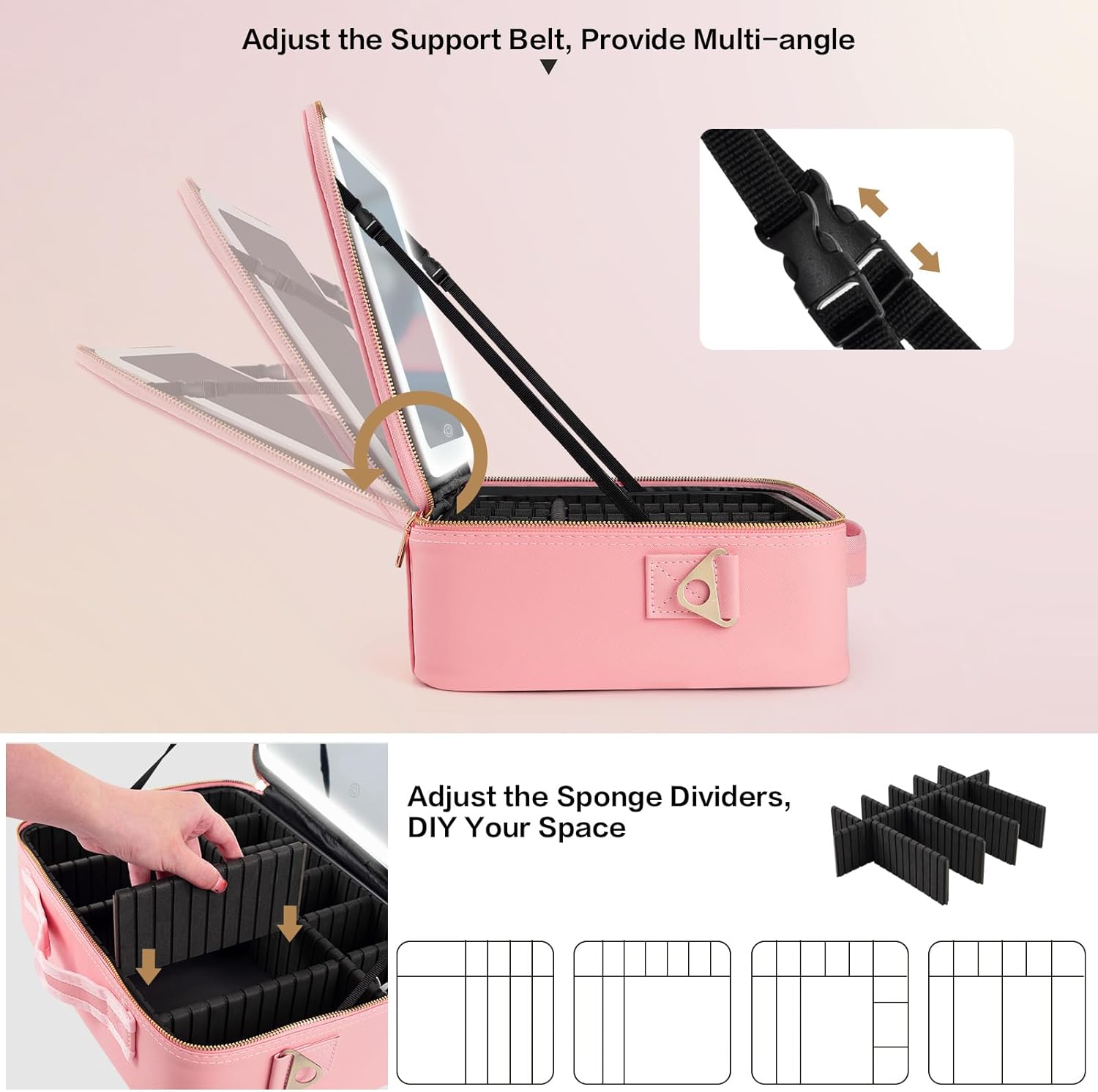 Large Capacity Makeup Bag 15'' - Travel Packing Accessories recension och pris