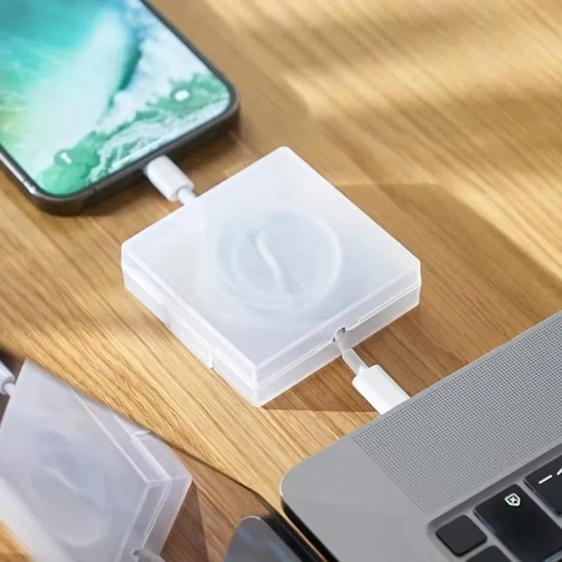 Portable Transparent Cable Org - Cable Organizer Travel recension och pris