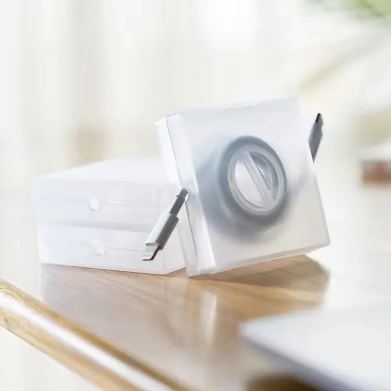 Portable Transparent Cable Org - Cable Organizer Travel recension och pris