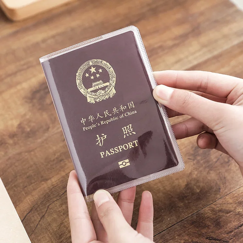 PVC Passport Sleeve Transparen - Travel Accessories Useful recension och pris