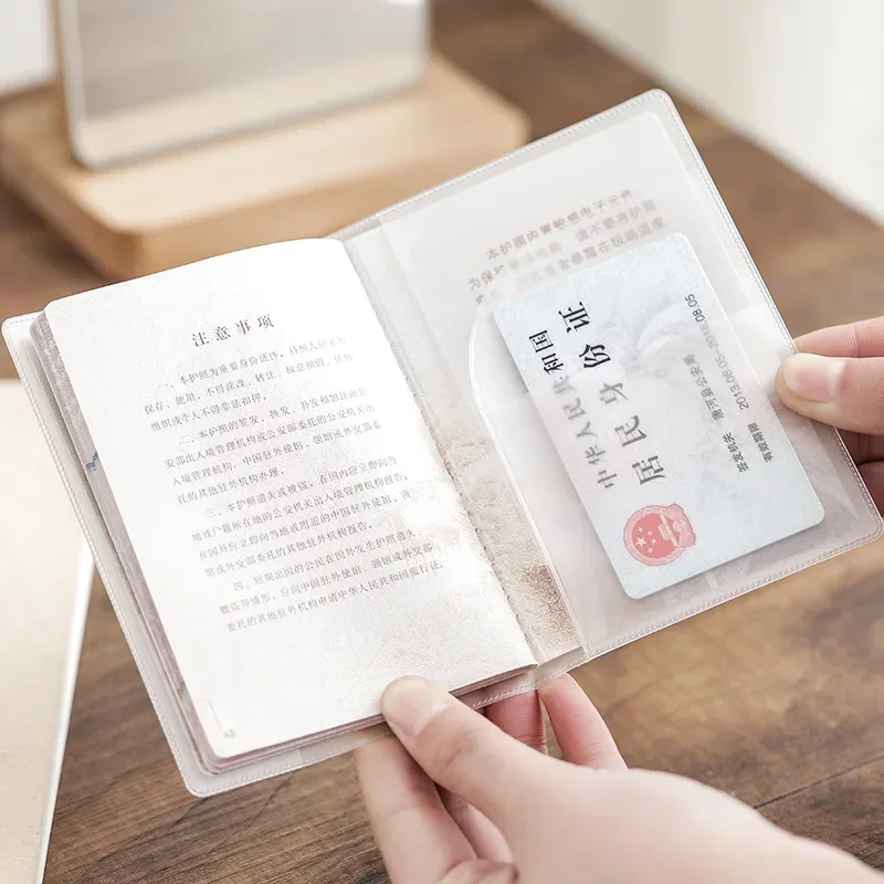 PVC Passport Sleeve Transparen - Travel Accessories Useful recension och pris